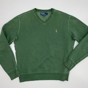 Ralph Lauren Polo V-Neck Sweatshirt Early 2000’s